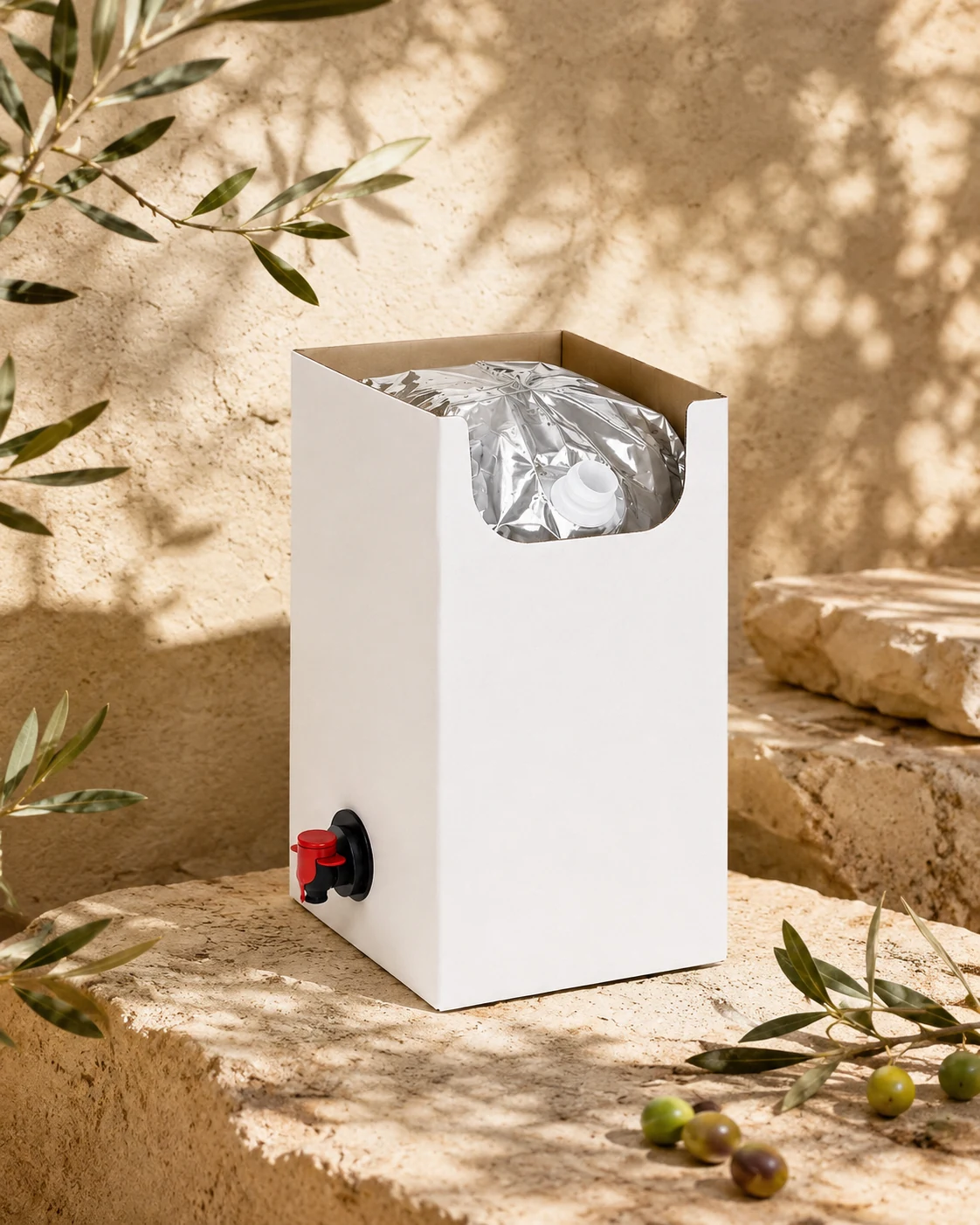 Extra Virgin Olive Oil in Bulk — 10 L Bag-in-Box