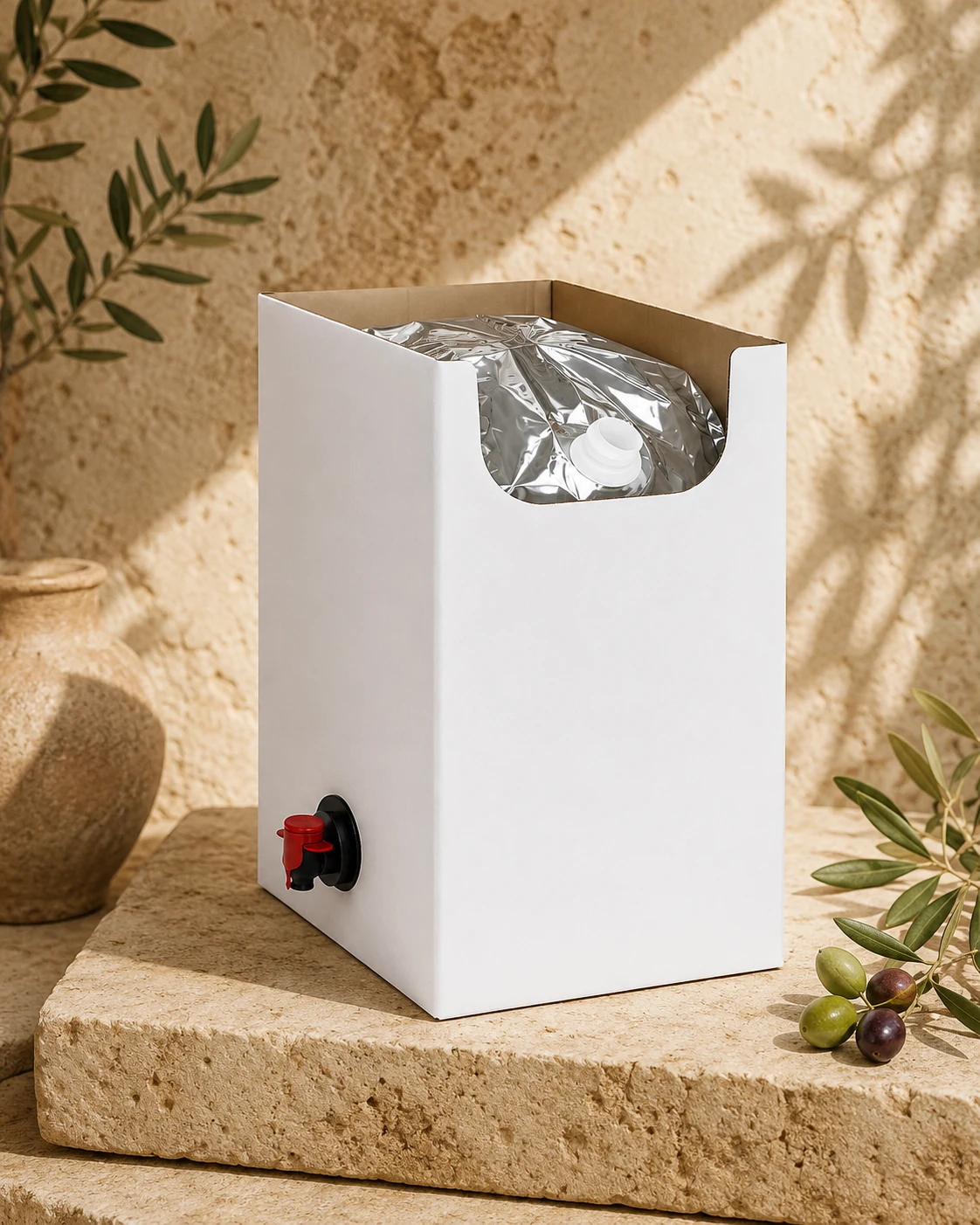 Extra Virgin Olive Oil in Bulk — 20 L Bag-in-Box