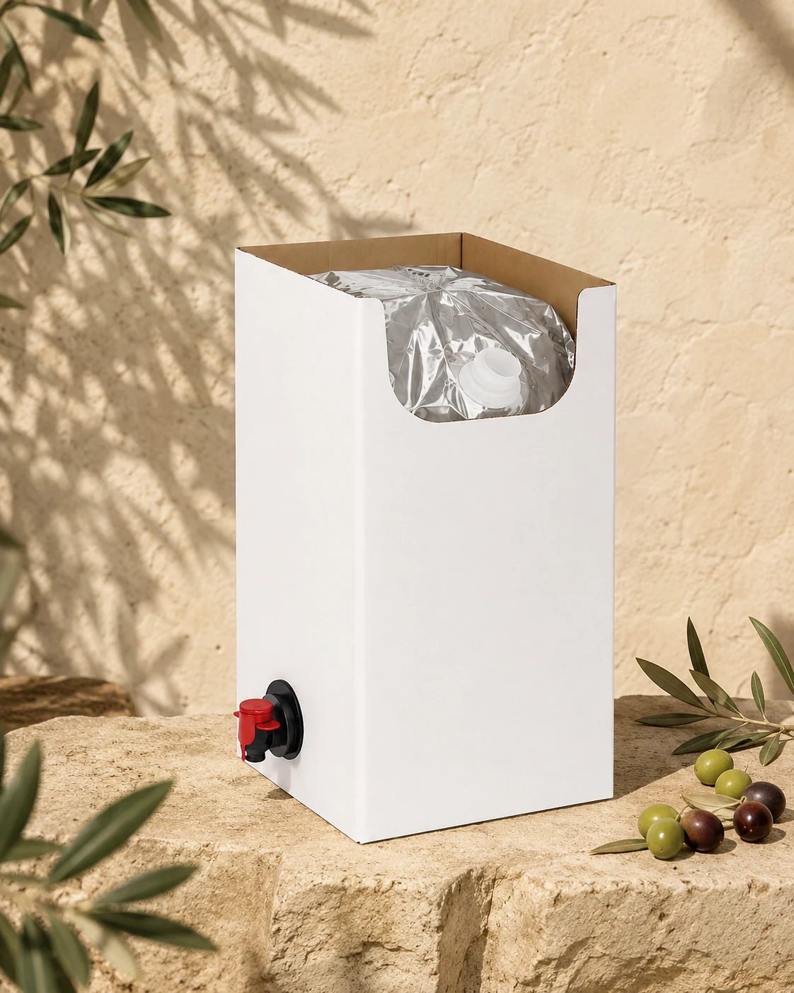 Extra Virgin Olive Oil in Bulk — 5 L Bag-in-Box